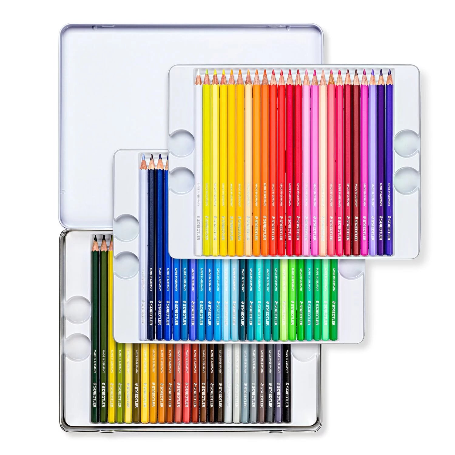 Staedtler Metal Case Coloured Pencils x72