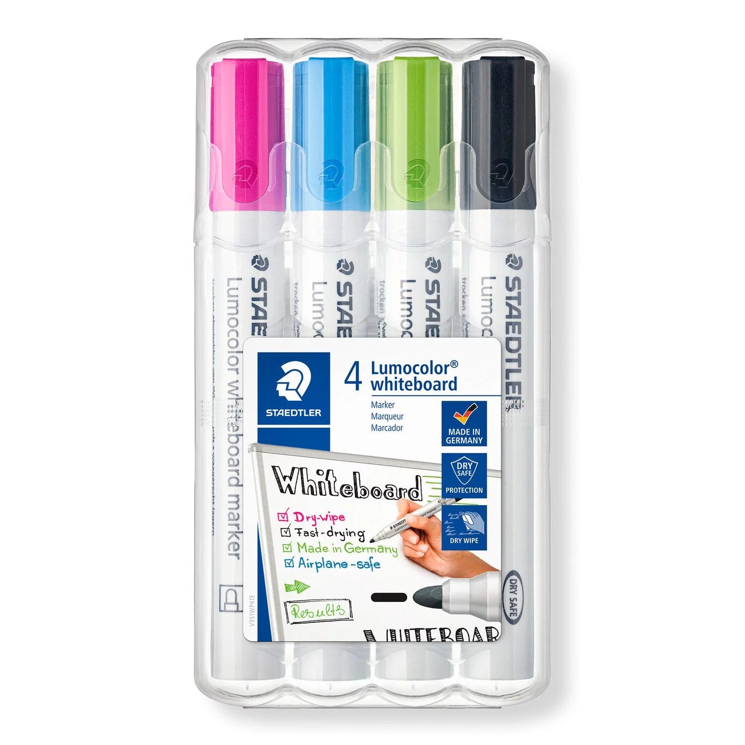 Staedtler Lumocolor Whiteboard Marker set x4