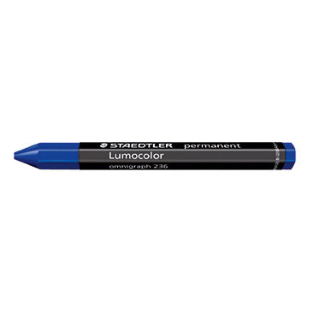 Staedtler Waterproof Universal Permanent Crayon x1pc - Blue