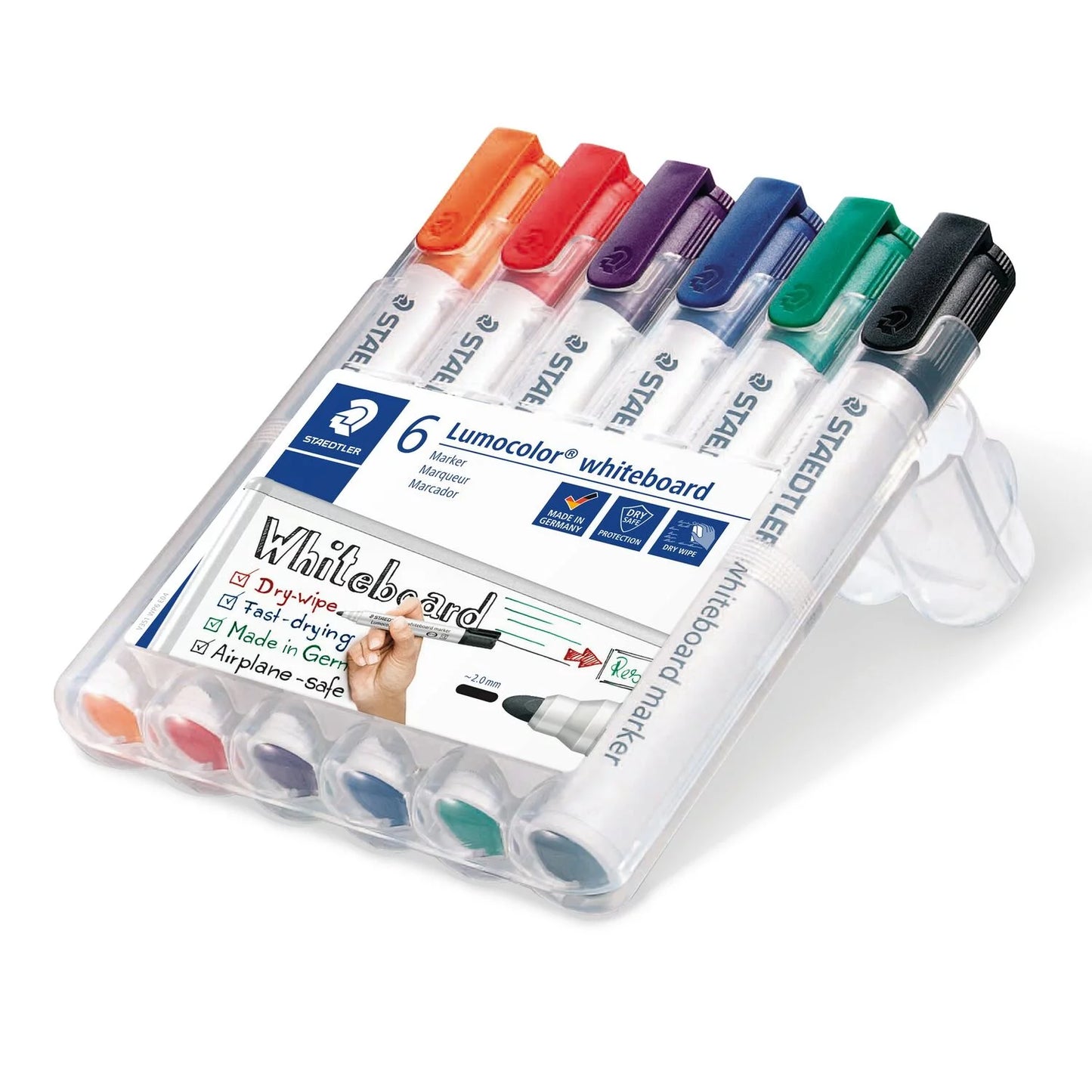 Staedtler Lumocolor Whiteboard Marker set x6