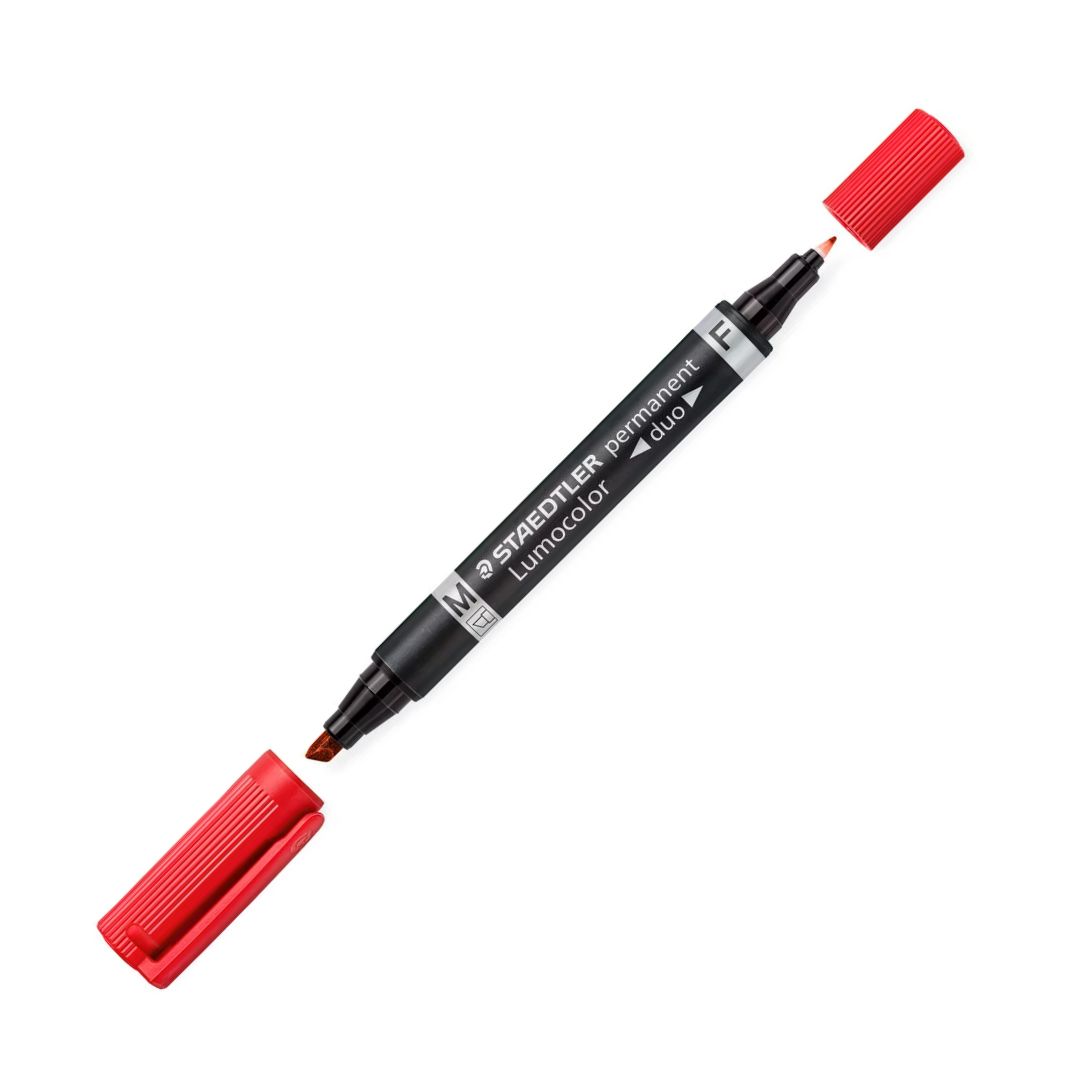 Staedtler Lumocolor Permanent Duo x1pc - Black