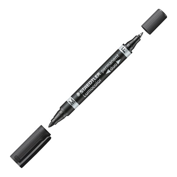 Staedtler Lumocolor Permanent Duo x1pc - Black