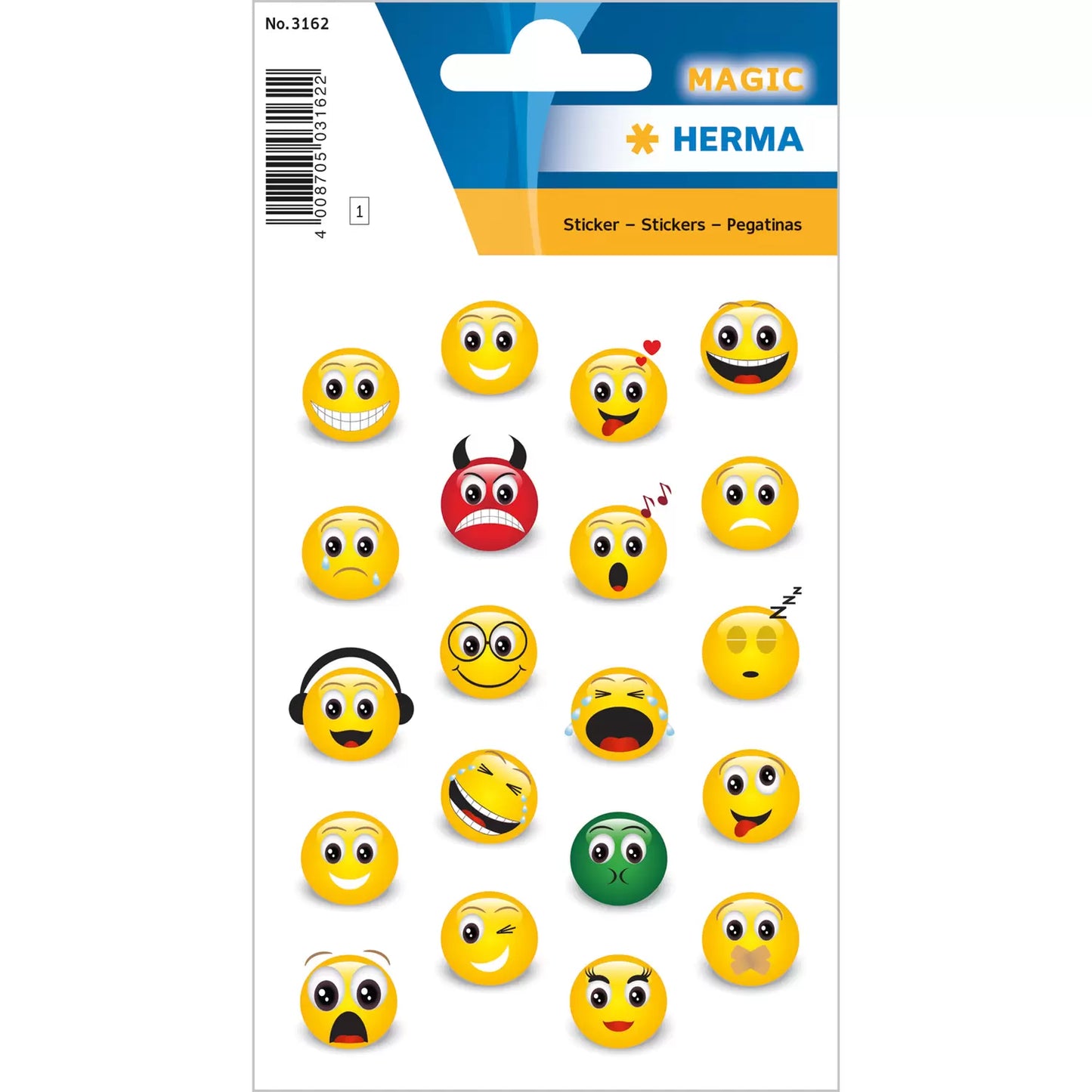 Herma Stickers - 3D Emojis 20pcs