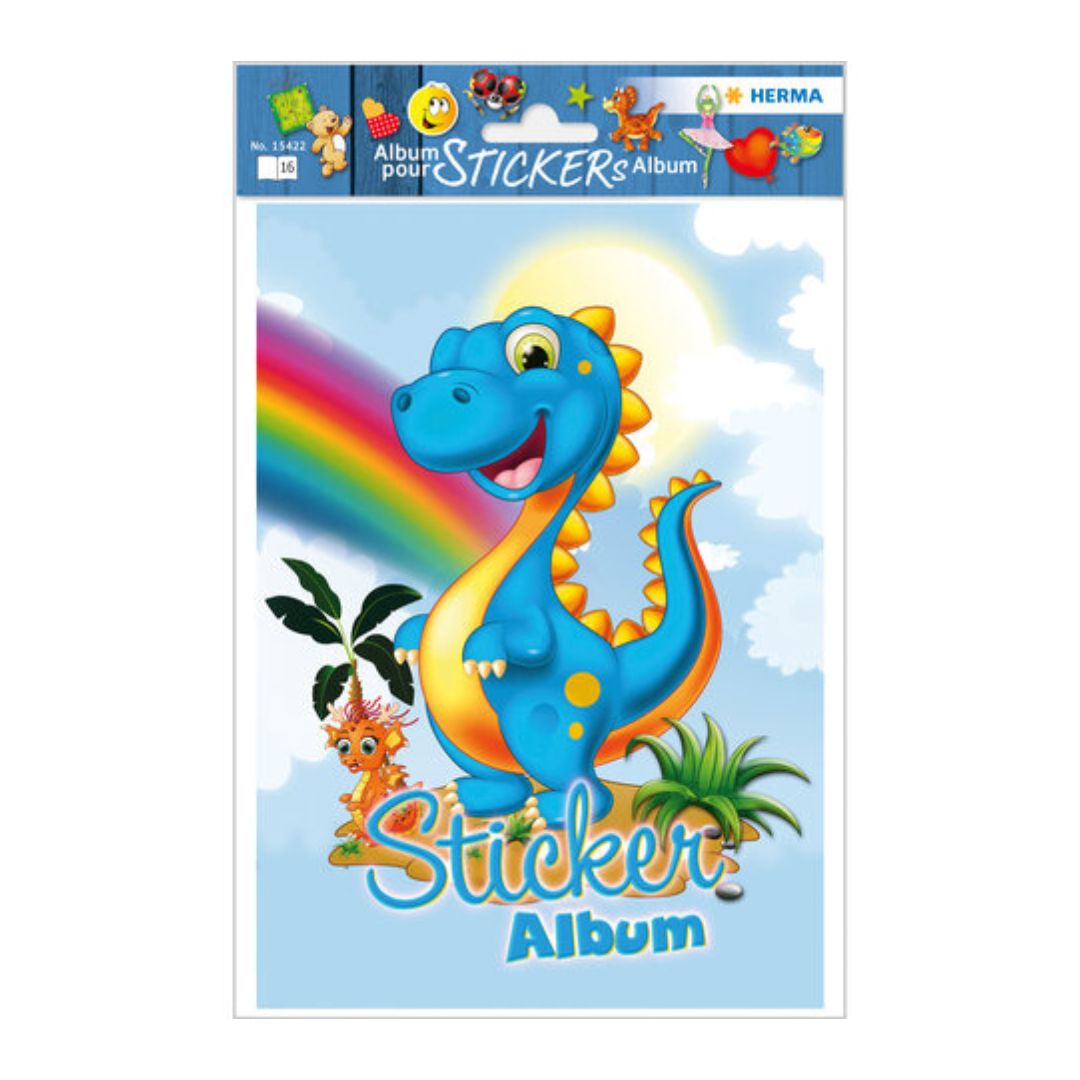 A5 Herma Sticker Album Dinos (16 pages blank)