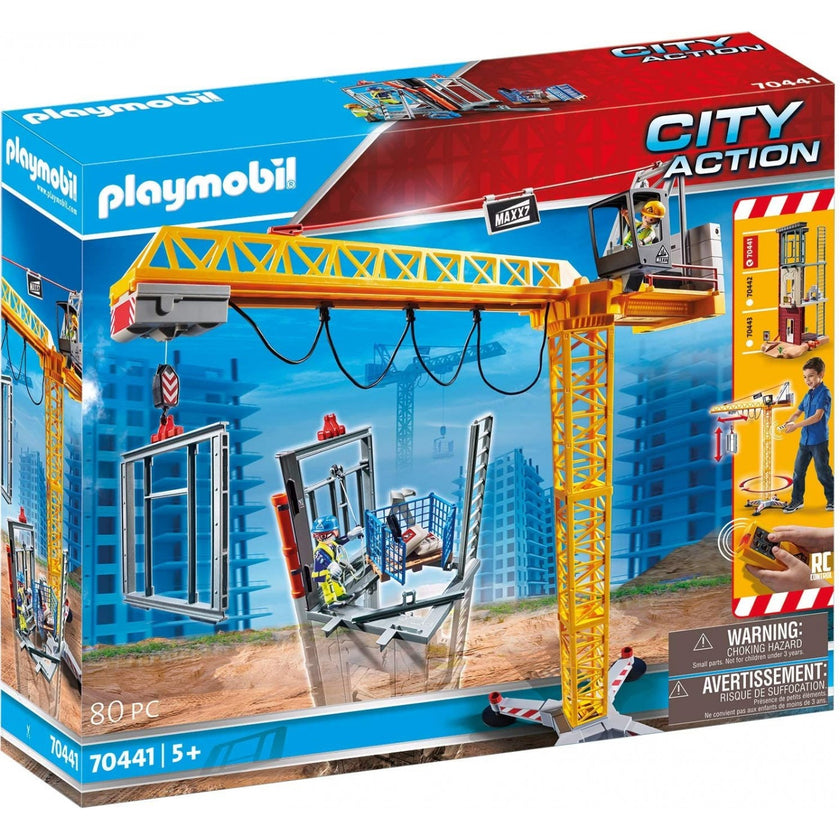 Playmobil 70441 Large Crane with remote control