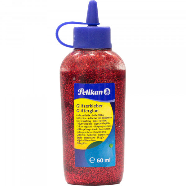 Pelikan Glitter Glue 60ml - Red