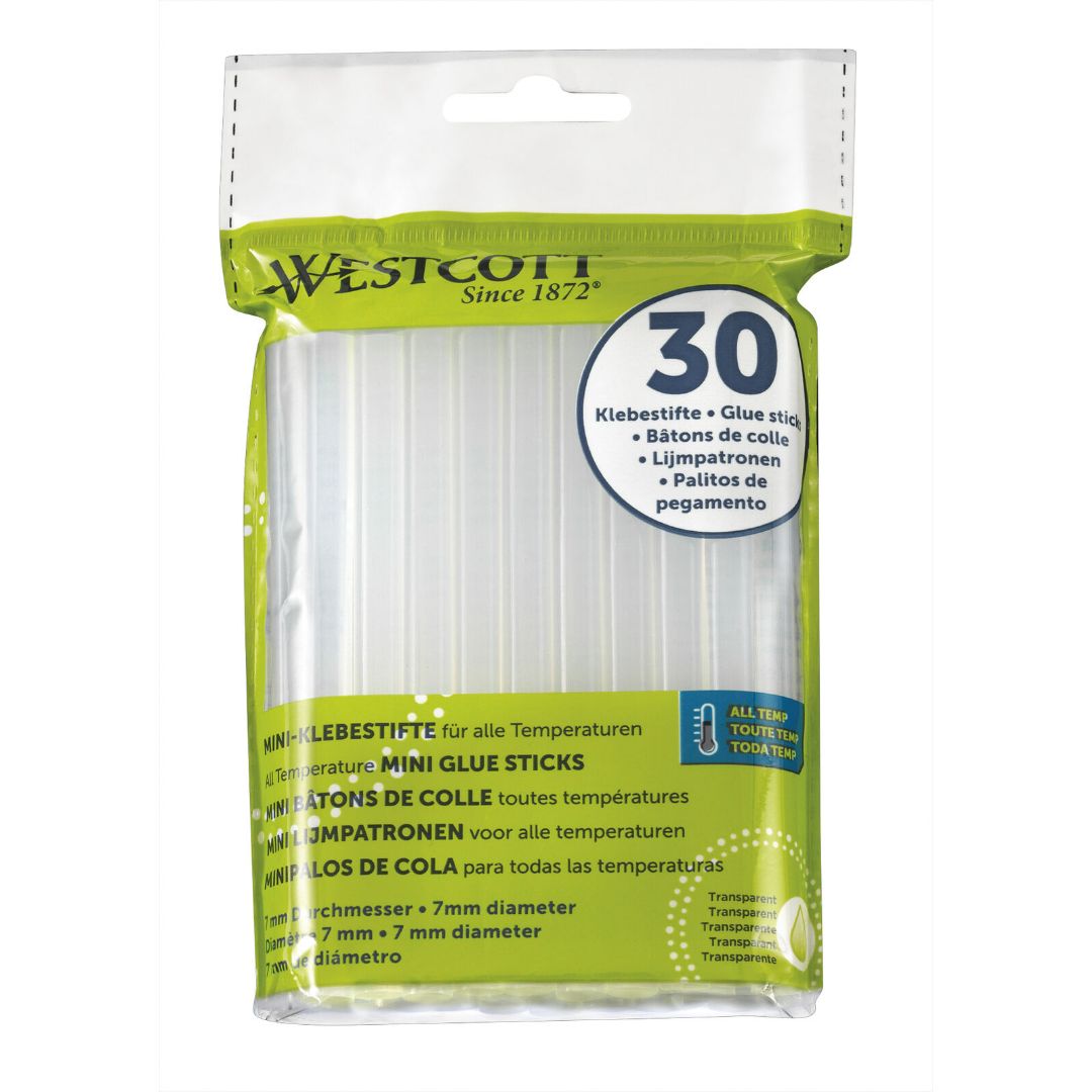 Westcott Hot Glue Sticks 7mm x 30pcs