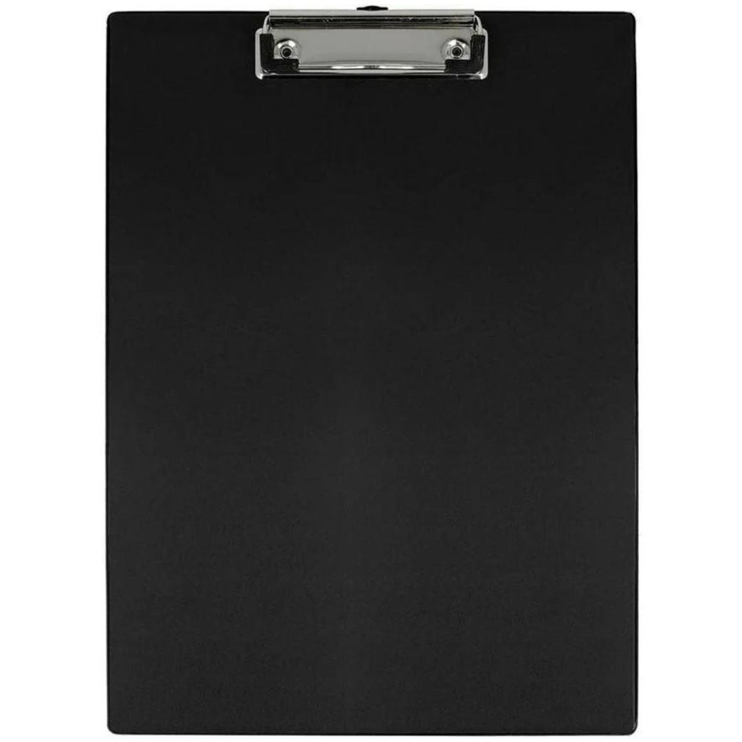 A4 Westcott Double-Clipboard Cardboard - Black