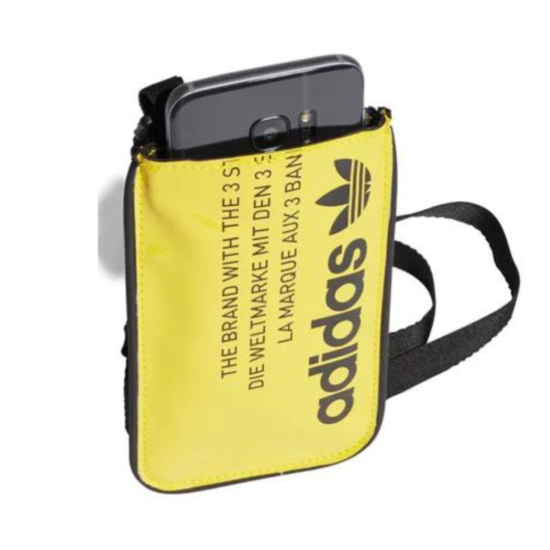 Adidas Originals Unisex Shoulder Bag - Glossy Yellow