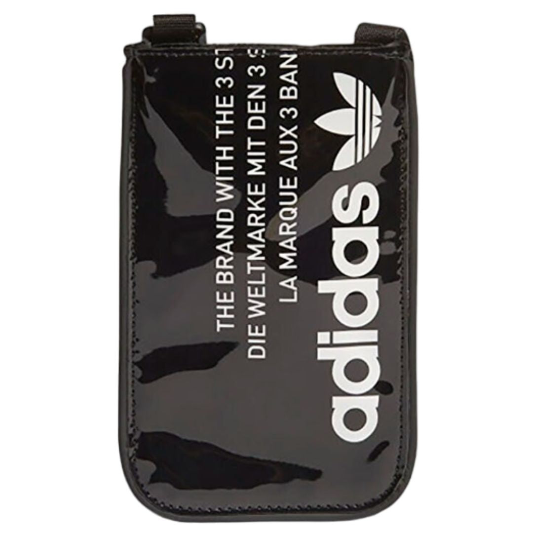 Adidas Originals Unisex Shoulder Bag - Glossy Black