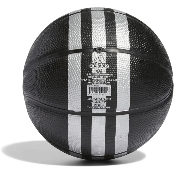 Adidas 3-Stripes Basketball Size 3 - Black