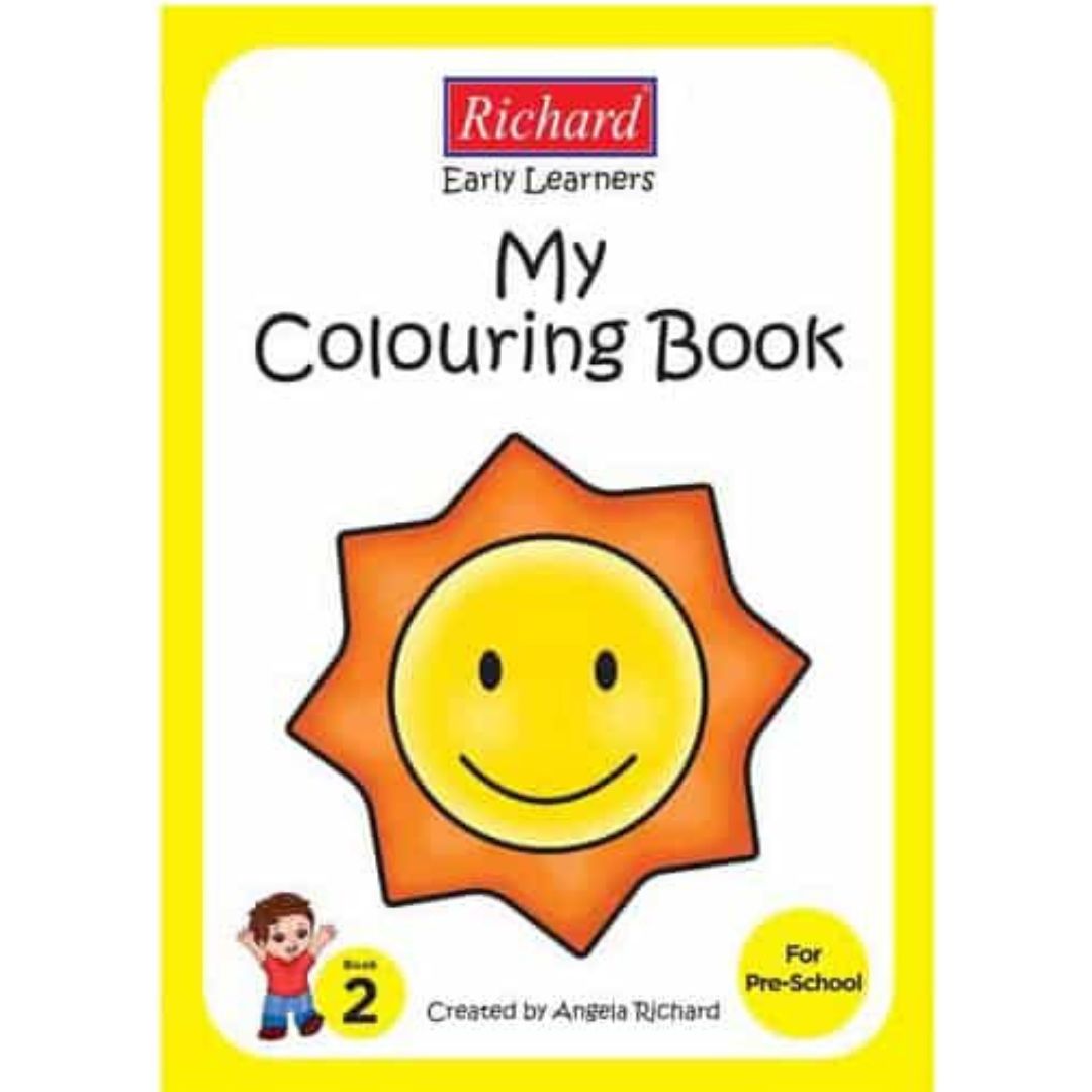 My Colouring Book - Book 2 Yellow Sun