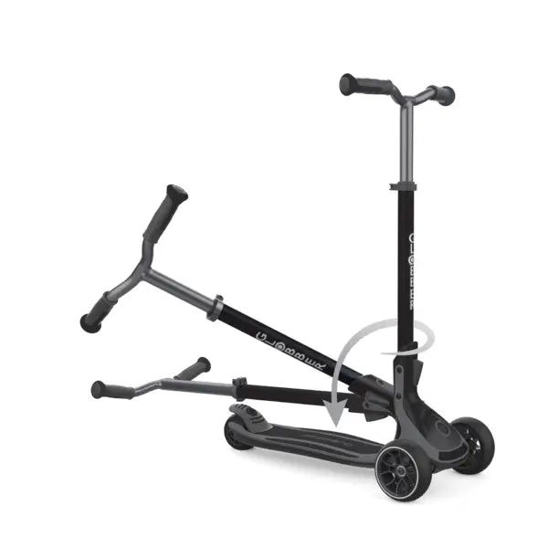 Globber Ultimum 3 Wheel Scooter - Black