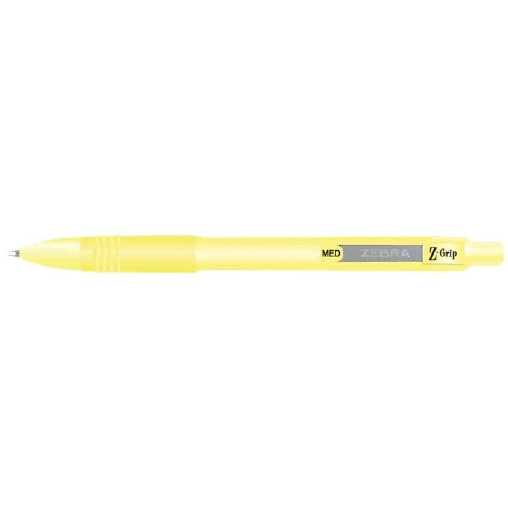 Zebra Z-Grip Pastel Bespoke Ballpoint 1.0mm - Various Colours - Pastel