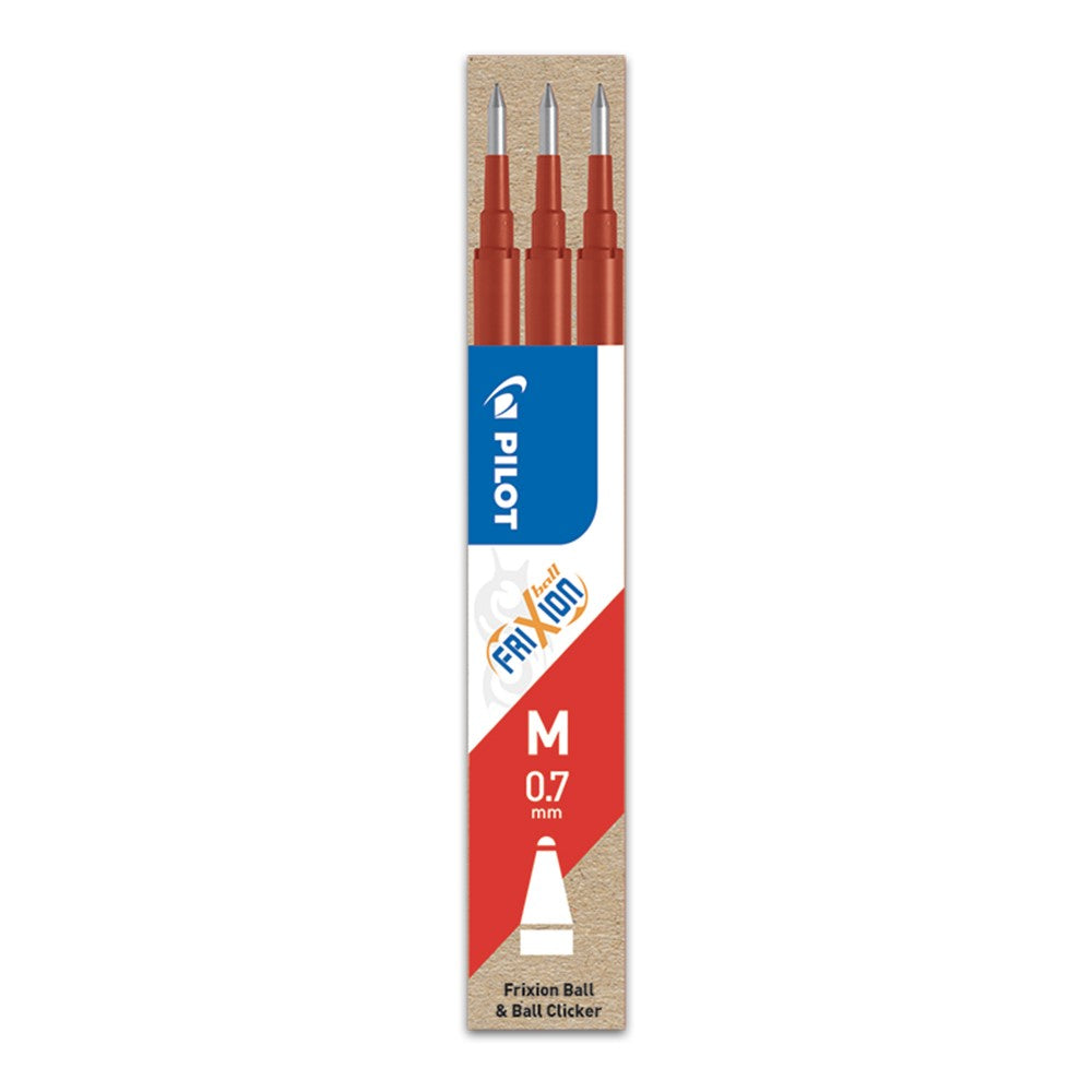 Pilot Frixion Refill Pack of 3 Pieces 0.7 -  Red