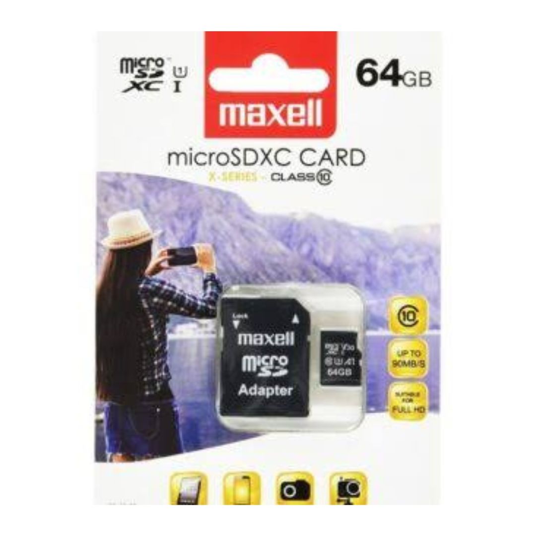 Maxell MicroSDXC Card - 64GB