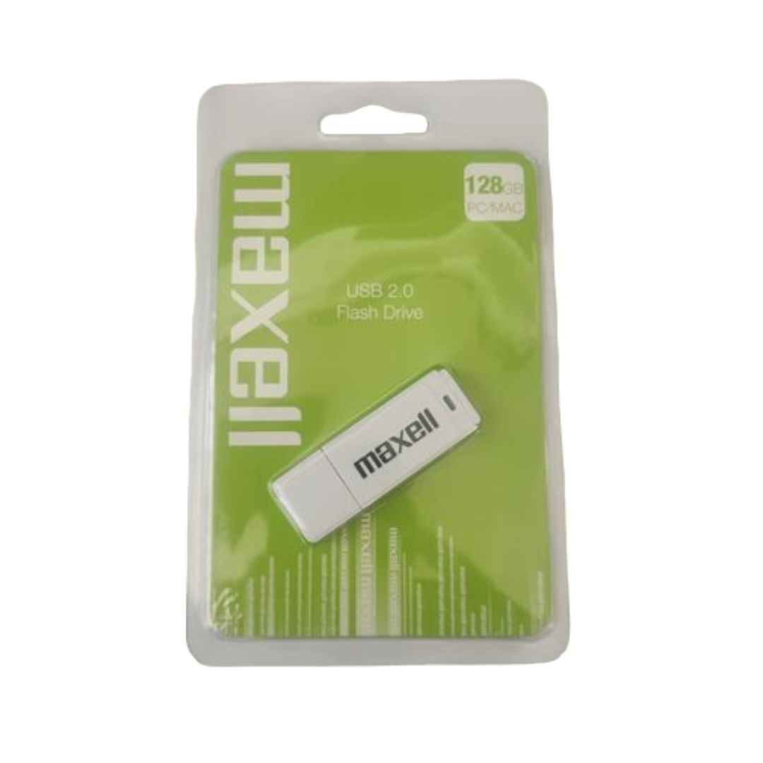 Maxell USB 2.0 Flash Drive - 128 GB