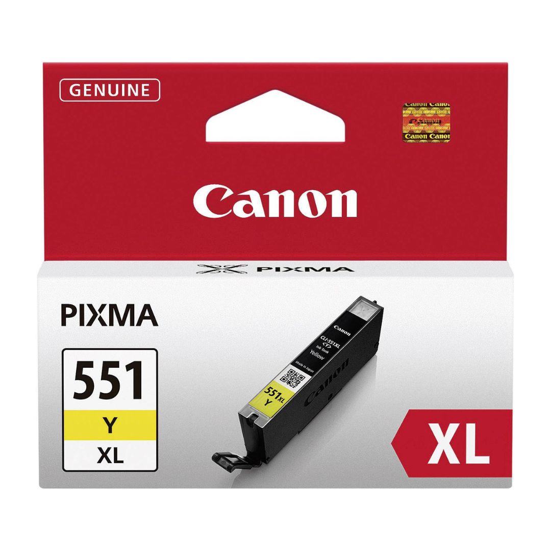 Canon Pixma Ink Cartridge 551 XL - Yellow 267 Pages