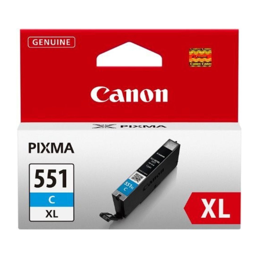 Canon Pixma Ink Cartridge 551 XL - Cyan 267 Pages