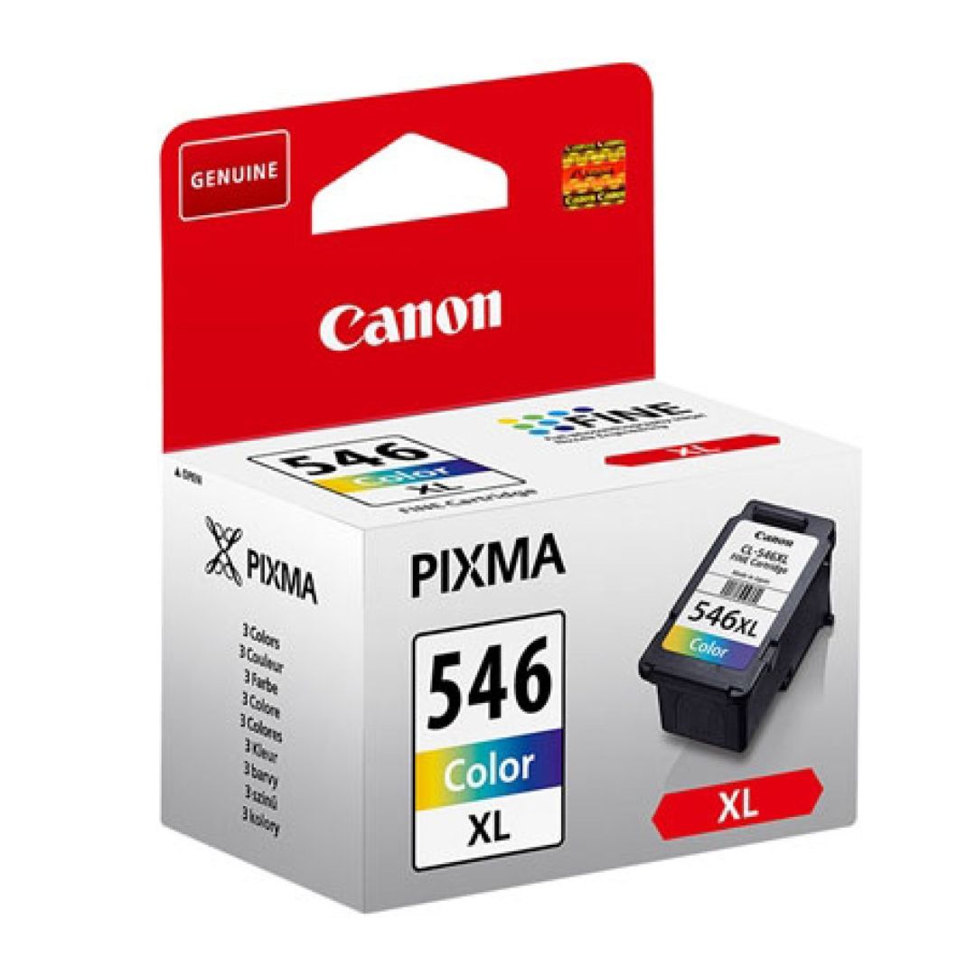 Canon Pixma Ink Cartridge 546 XL - Colour 500 Pages