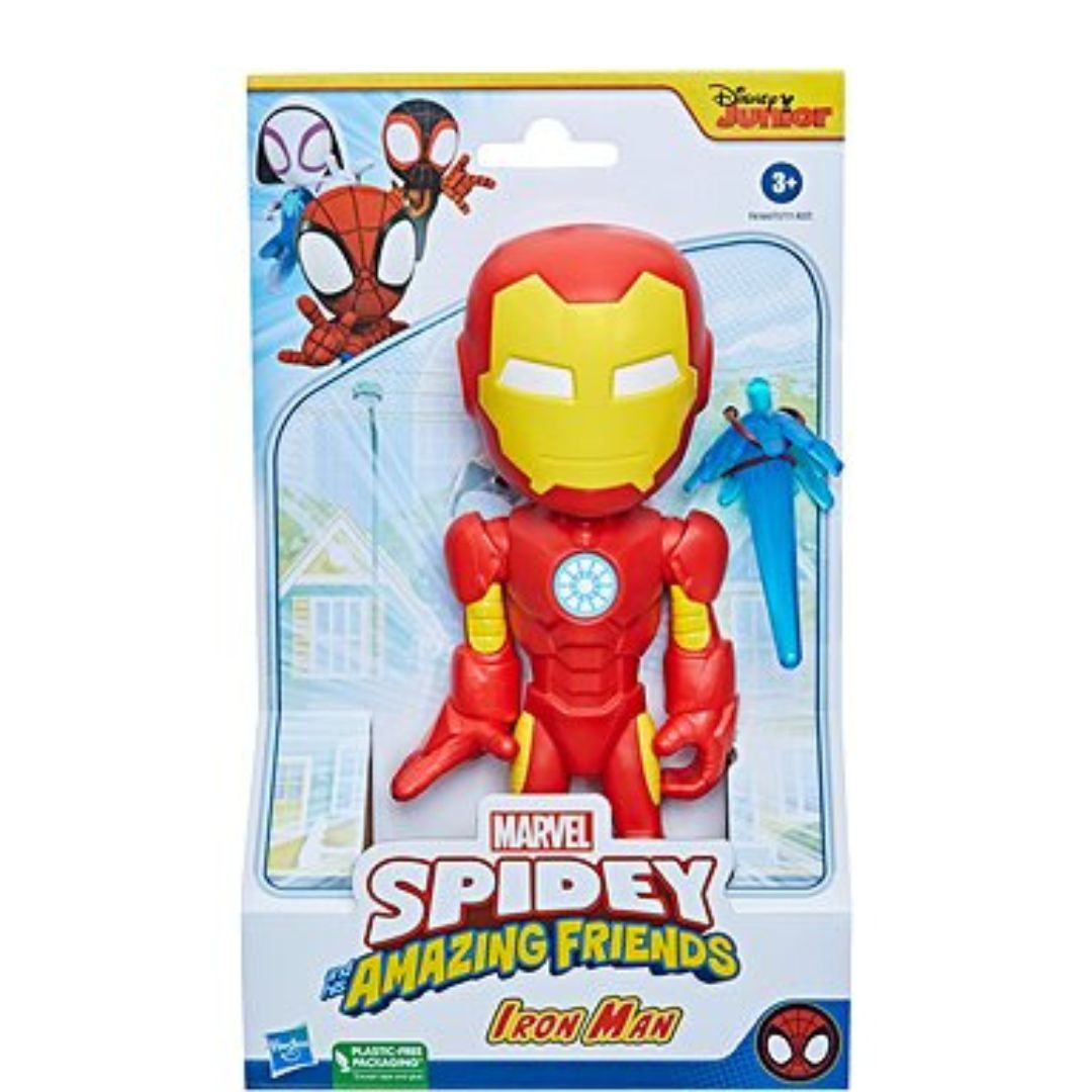 Marvel Spidey & His Amazing Friends 9 Inch Iron Man Action Figure