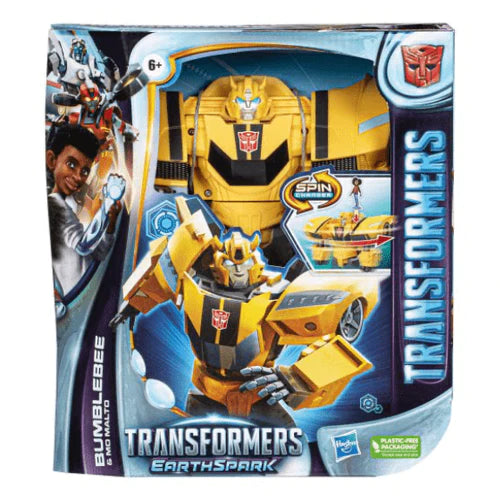 Transformers: EarthSpark Spin Change Bumblebee Figure