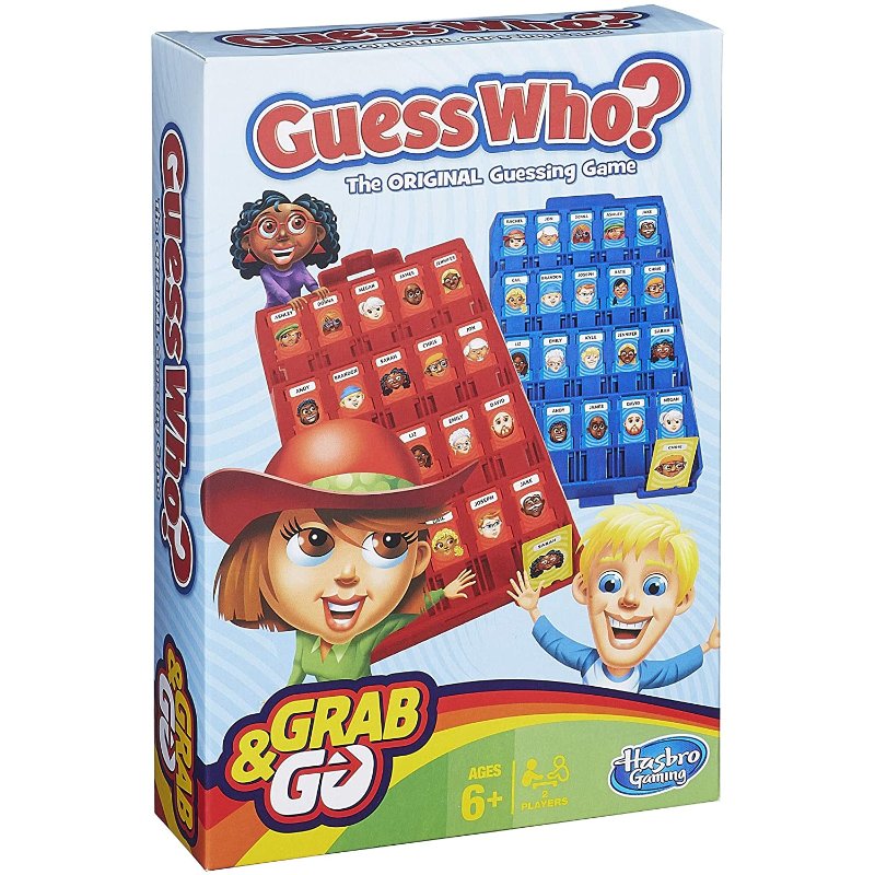 Guess Who Grab and Go Travel Game