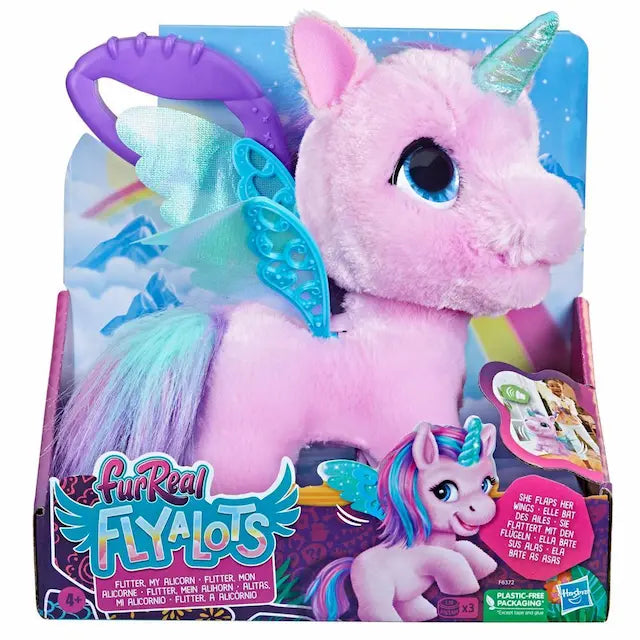 FurReal Flyalots Flitter My Alicorn Plush Interactive Toy