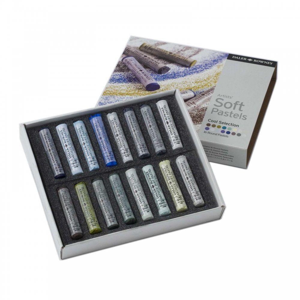 Daler Rowney Soft Pastels Cool selection 16pcs