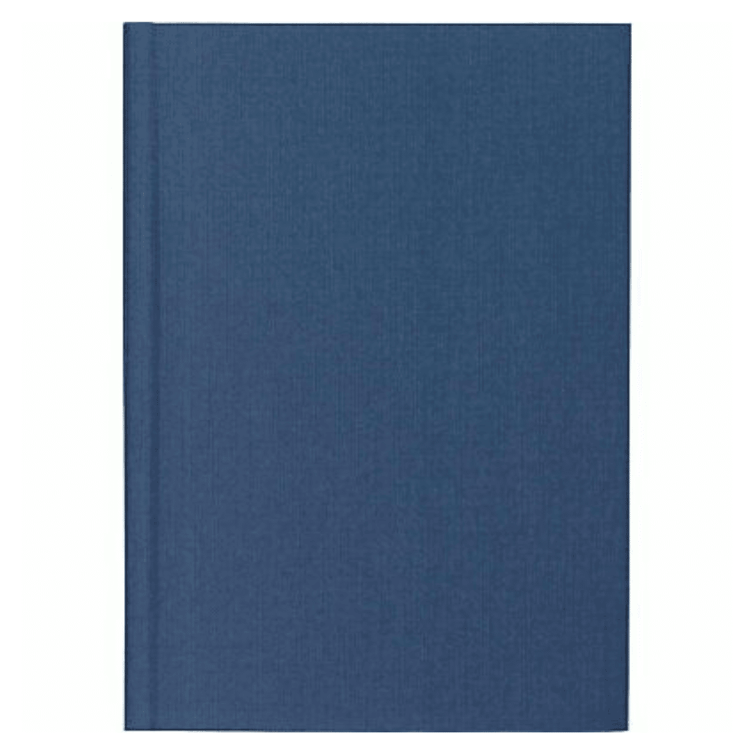 A4 Silvine Linen Casebound - Ruled, 96 Leaves