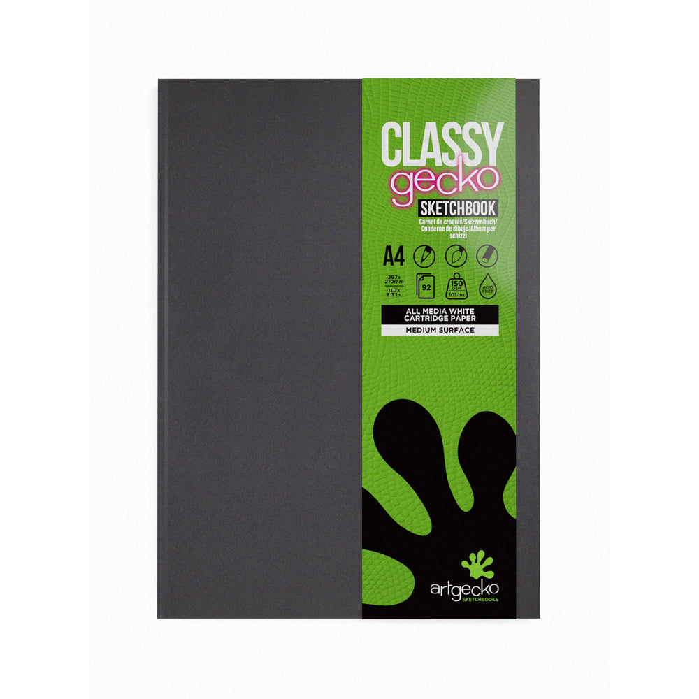 A4 Artgecko Classy Sketchbook Casebound