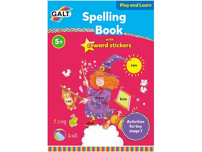 Galt Spelling Book with Reward Stickers