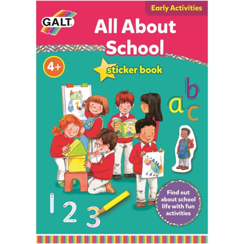 Galt All About School Sticker Book