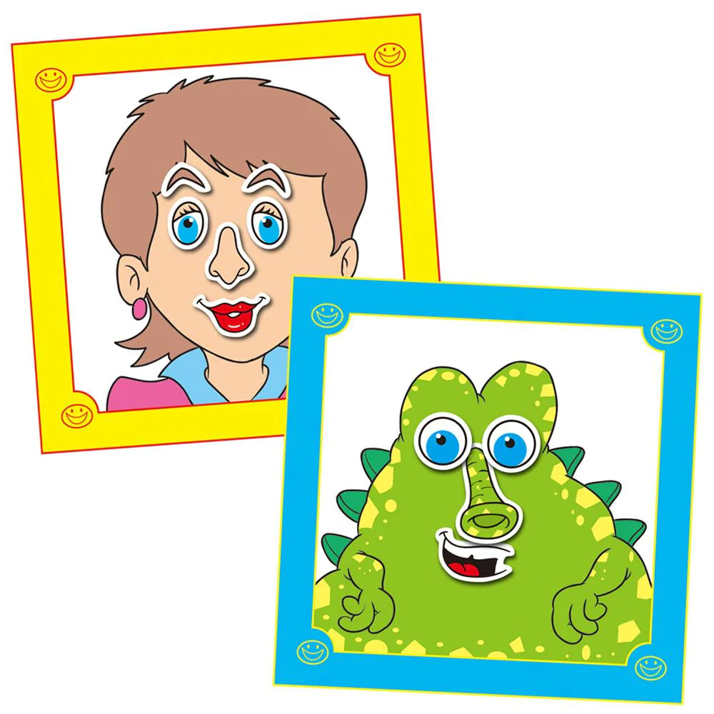 Galt - Funny Faces Sticker Book