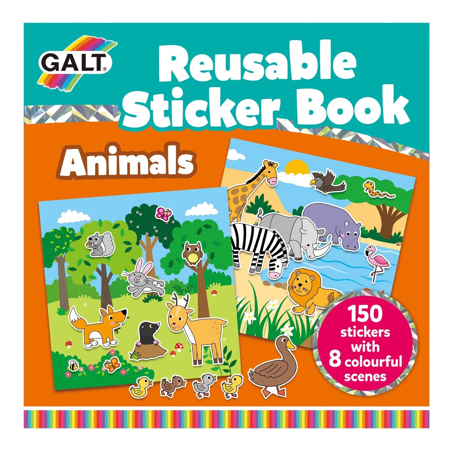 Galt - Animals Sticker Book