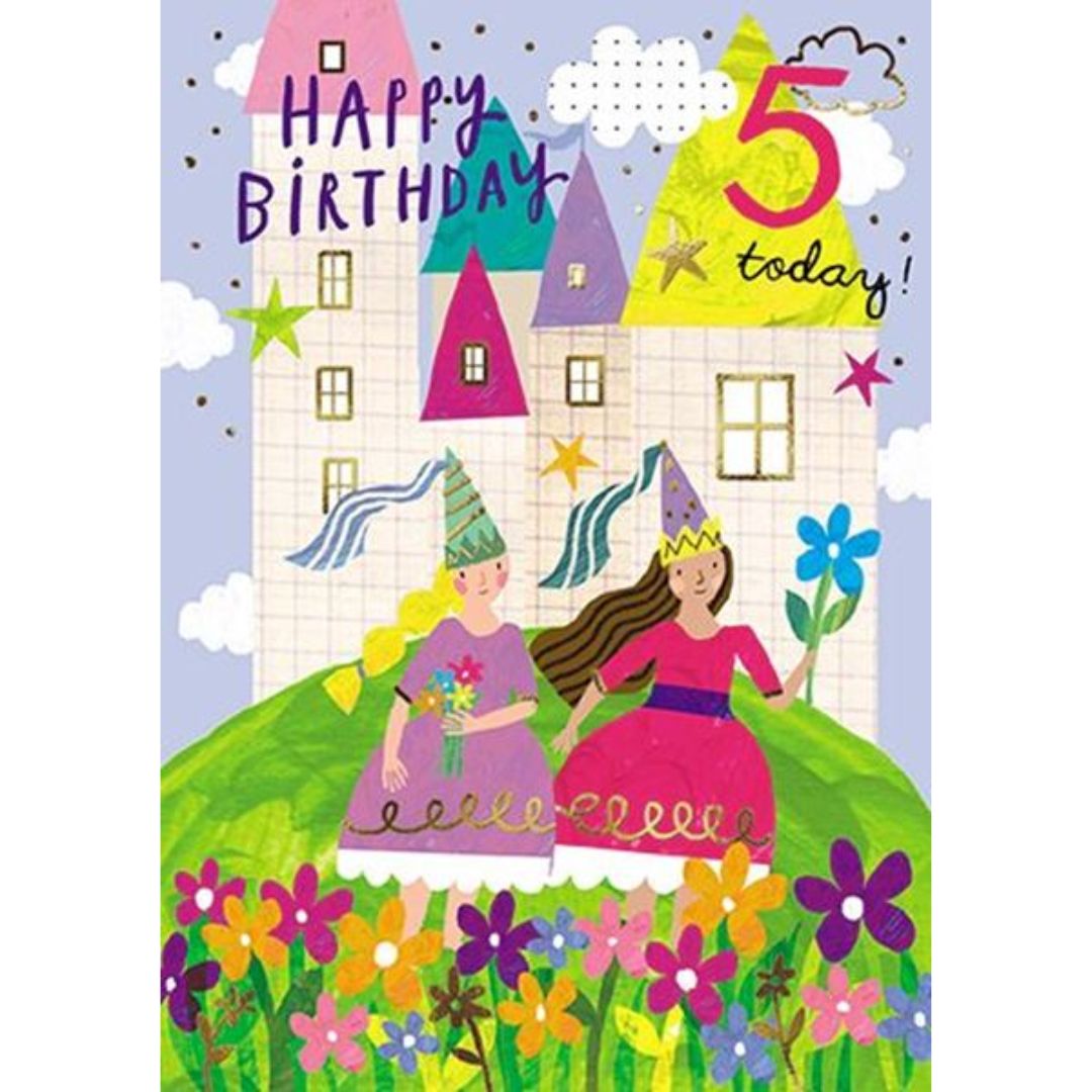 Happy Birthday 5 Today' Greeting Card