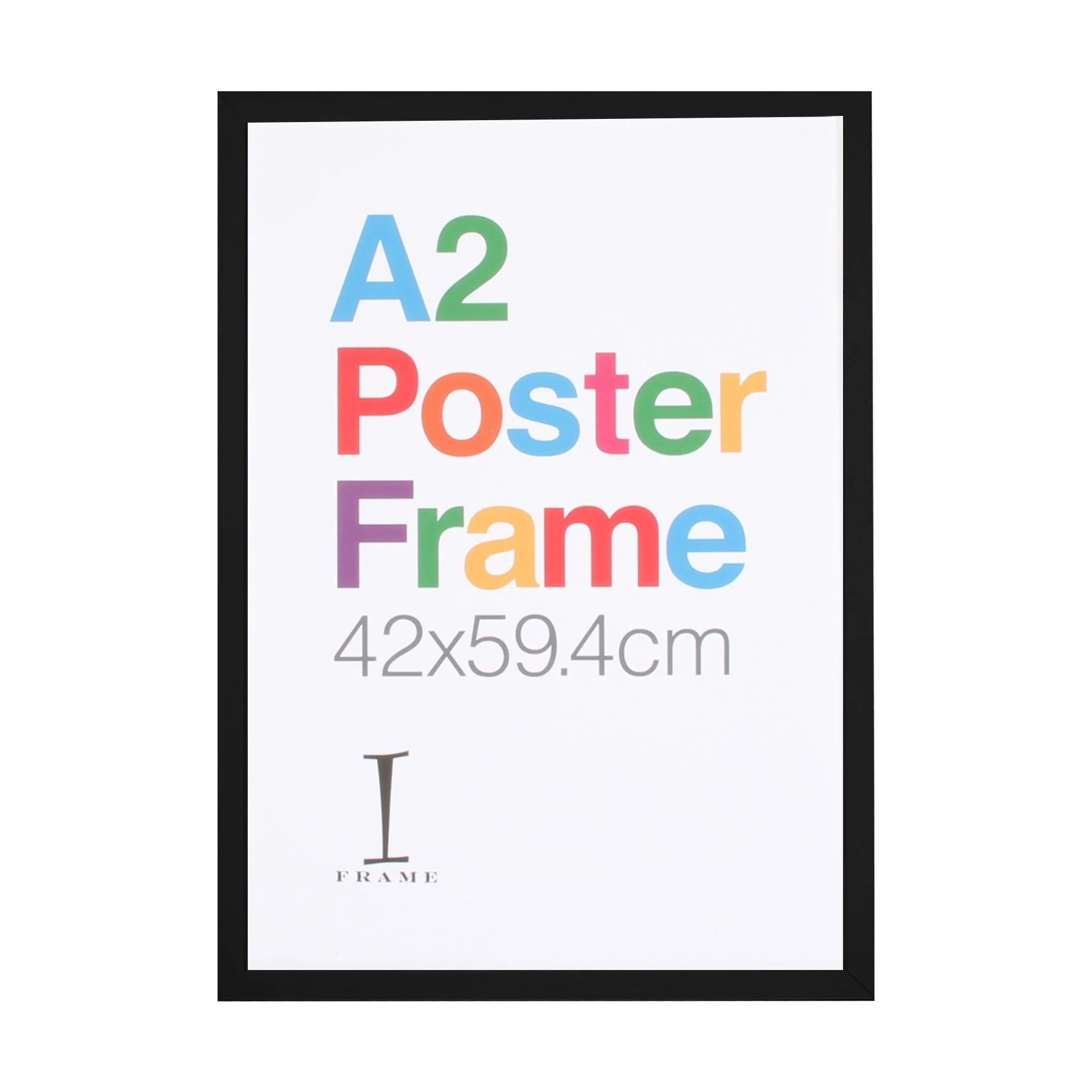 A2 Wooden Black Poster Frame