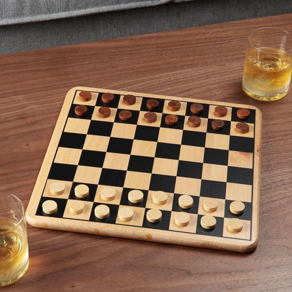 Wooden Draughts