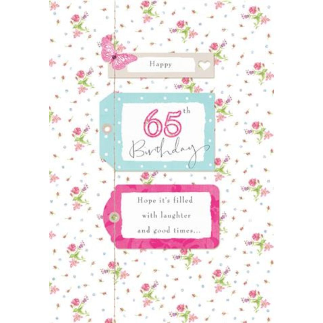 Happy 65th Birthday' Greeting Card