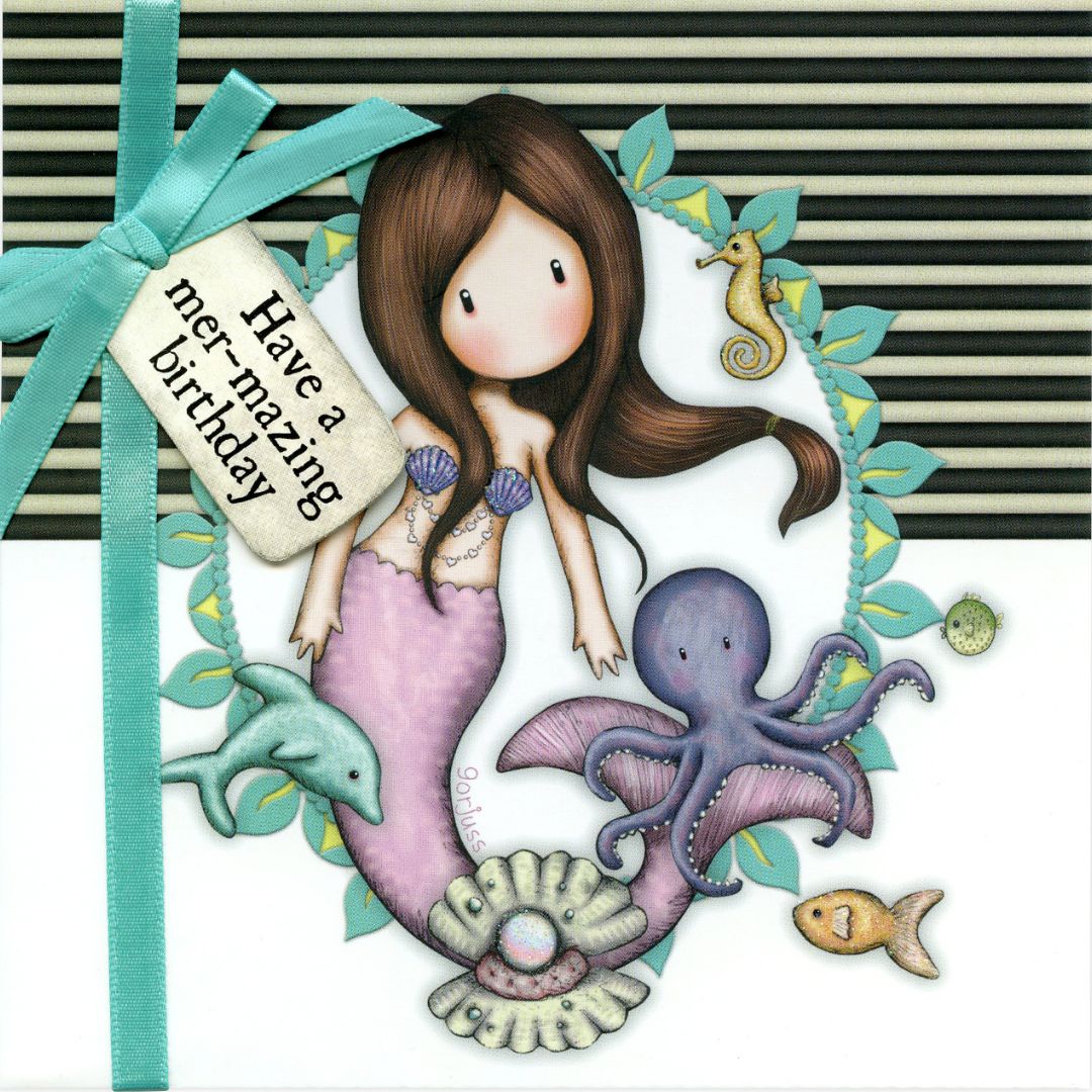 Have A Mer-Mazing Birthday' Greeting Card