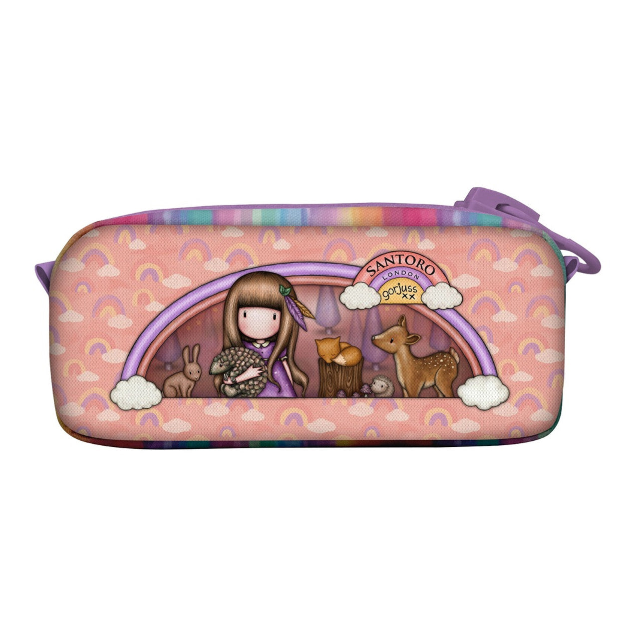 Santoro Gorjuss Pencil Case with Giant Zip Be Kind To All Creatures