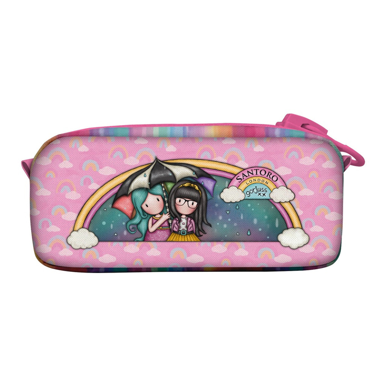 Santoro Gorjuss Pencil Case with Giant Zip Be Kind To Each Other