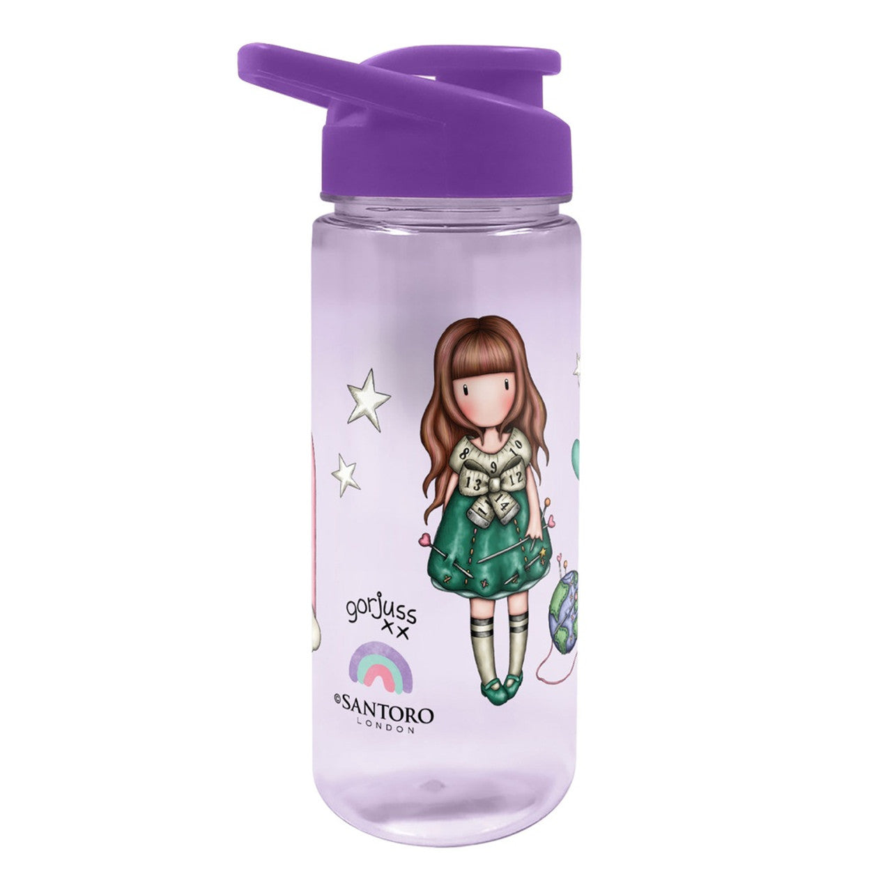 Santoro Gorjuss Plastic Water Bottle Be Kind To Our Planet