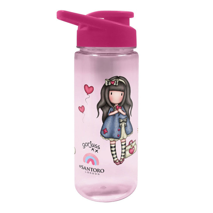 Santoro Gorjuss Plastic Water Bottle Be Kind To Yourself