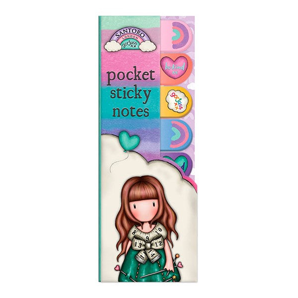 Santoro Gorjuss Stationery Pocket Sticky Note