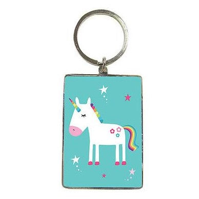 Metal Keyring - Unicorn