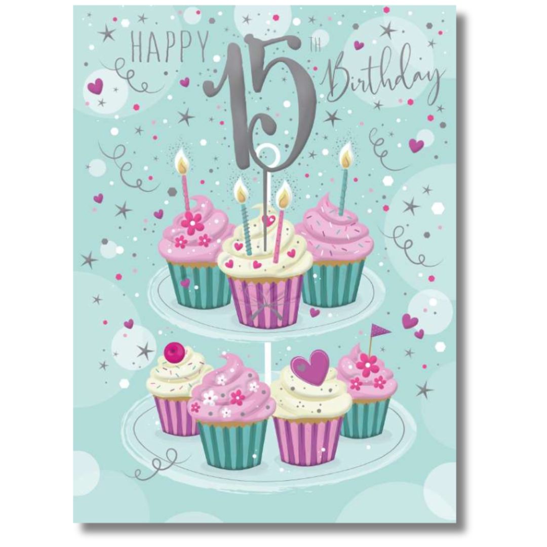 15th Birthday Card