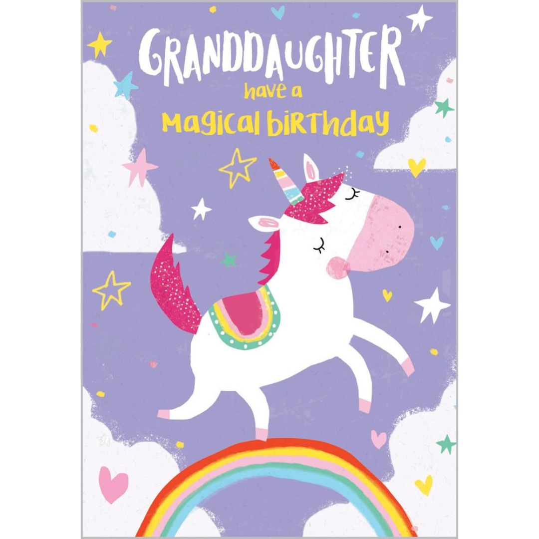 Granddaughter Have A Magical Birthday' Greeting Card