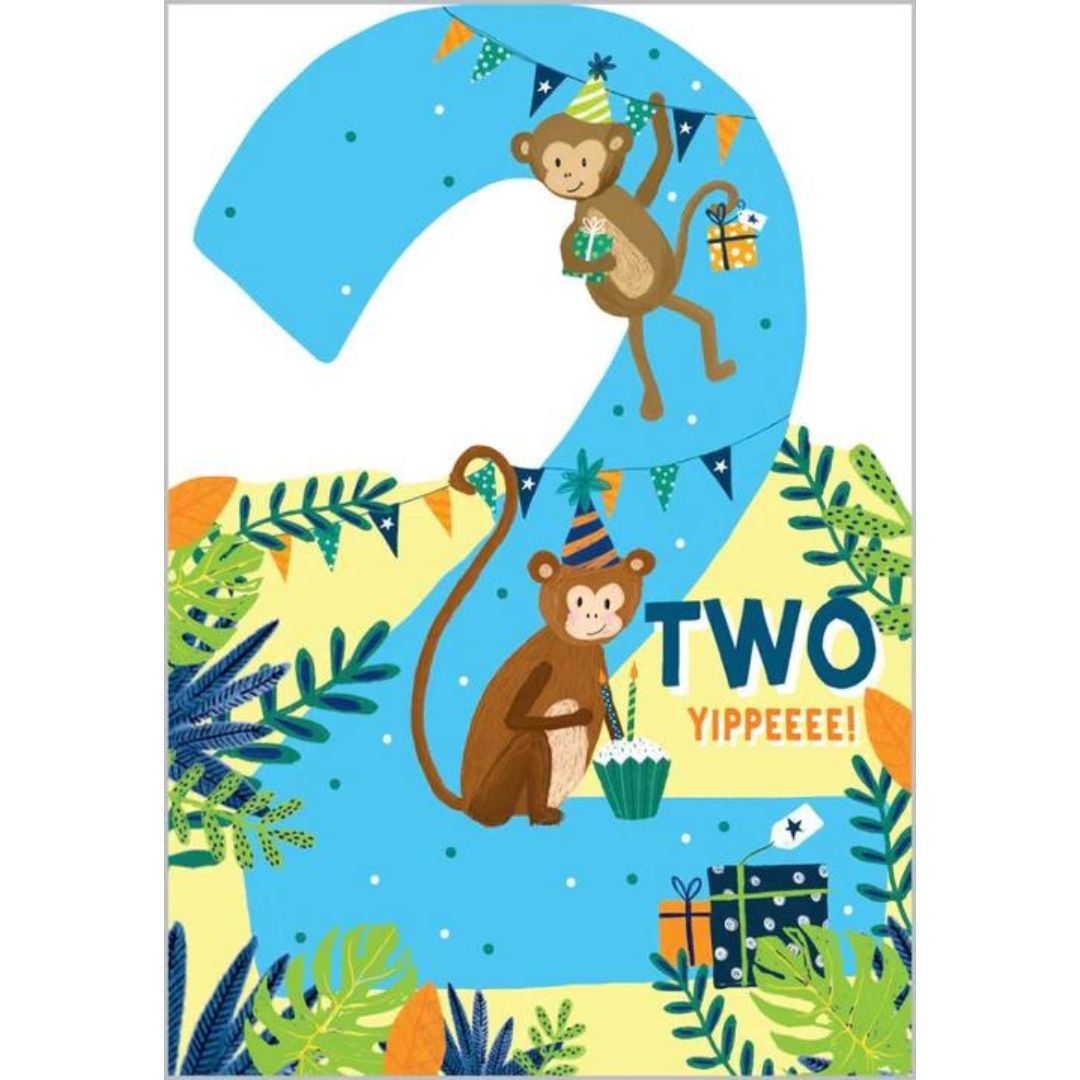 Two Yippeee!' Greeting Card