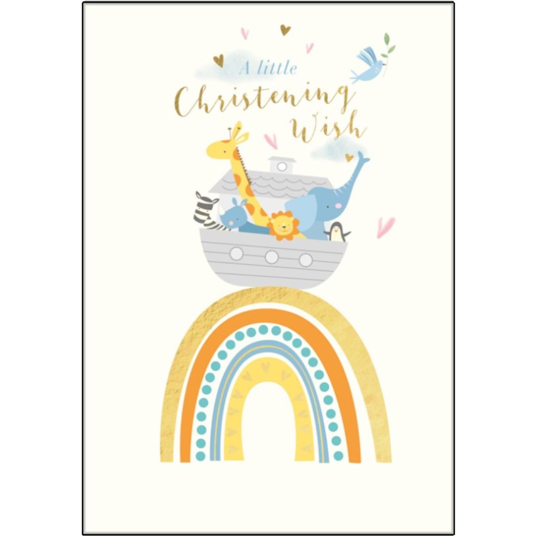 A Little Christening Wish' Greeting Card